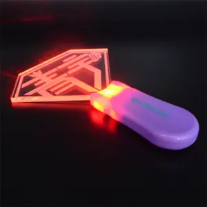 Party Decoration Custom LOGO Acrylic LED Flashing Light Stick LED Glow Stick For Wedding