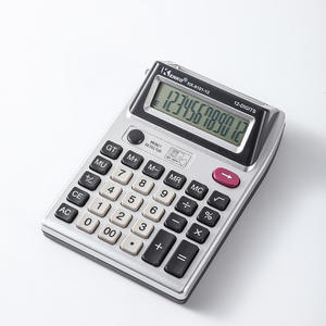 Calculatrice de bureau Kenko KK8101-12 à 12 chiffres, alimentation solaire, pour usage financier et comptable - Product Image 2