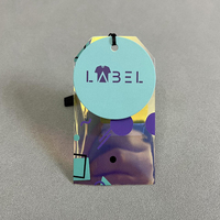 Logo personnalisé, étiquette de magasin de vêtements, Laser PVC, étiquette de Logo, carte suspendue en caoutchouc souple pour hommes et femmes
