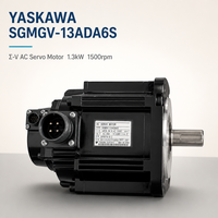 Nouveau moteur servo AC YASKAWA SGMGV-13ADA6S d'origine, 1,3 kW, 200 V, 1500 tr/min, grande inertie, fabriqué au Japon