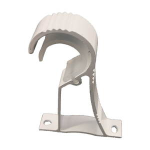 Support de <span class=keywords><strong>tringle</strong></span> à <span class=keywords><strong>rideau</strong></span> en alliage d'aluminium, crochet de <span class=keywords><strong>fixation</strong></span> épaissi à sept fils, <span class=keywords><strong>double</strong></span> support latéral, nouveaux accessoires de rideaux chinois - Product Image 1