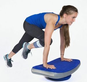 Disque <span class=keywords><strong>d</strong></span>'<span class=keywords><strong>équilibre</strong></span> en tissu Drop Stitch de haute qualité pour yoga, <span class=keywords><strong>coussin</strong></span> <span class=keywords><strong>d</strong></span>'exercice pour la taille et les abdominaux, et <span class=keywords><strong>coussin</strong></span> de massage pour le yoga - Product Image 5