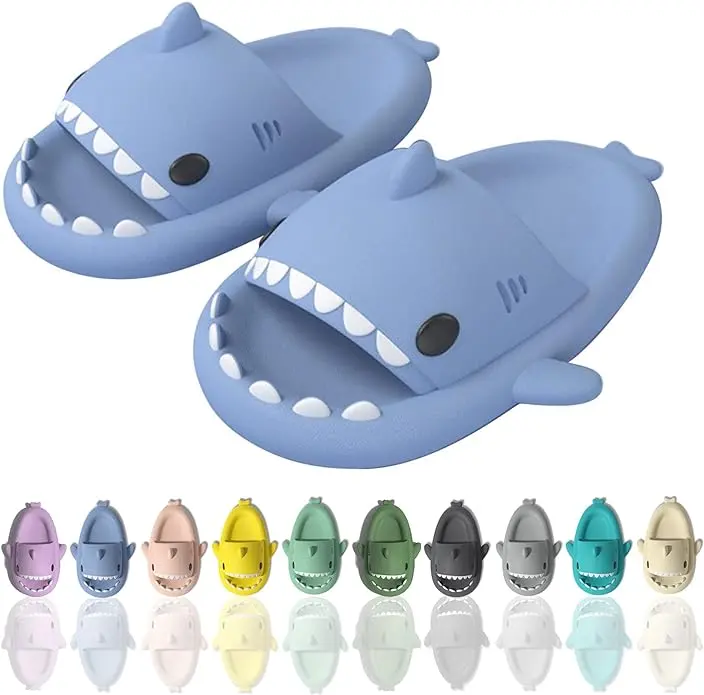 New Product 2024 summer slides men sandalia shark shark flip flops slides men slippers for men women shark slides slipper