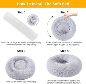 Cama de felpa personalizada de fábrica, cubierta impermeable extraíble, camas ortopédicas ecológicas para perros, OEM ODM - Product Image 5