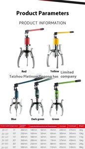 Extractor Hidráulico Automático de Rodamientos y Engranajes 5T-50T, Herramienta de Extracción de Rodamientos para Vehículos con Capacidades de 5T-50T - Product Image 4