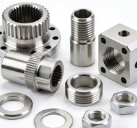 Pièces usinées CNC personnalisées en aluminium, acier, laiton, métal, plastique ABS