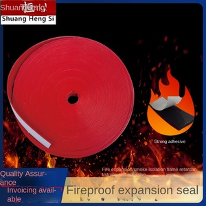 Bande d'étanchéité haute expansion ignifuge en caoutchouc spécial pour portes et fenêtres coupe-feu – Vente directe usine – Modèle coupe-feu - Product Image 6