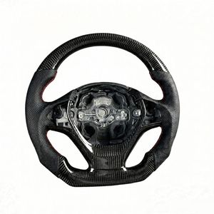 Volant en cuir et fibre de carbone pour MINI Countryman/<span class=keywords><strong>Cooper</strong></span>/Clubman/Convertible/<span class=keywords><strong>John</strong></span> <span class=keywords><strong>Cooper</strong></span> <span class=keywords><strong>Works</strong></span> - Product Image 1