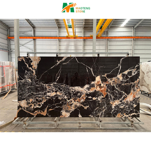 Bộ sưu tập pegmatite nhân tạo cao cấp-Tấm Đá thiêu kết đen siêu mỏng cho mặt bàn bếp & tấm Tường - Product Image 4