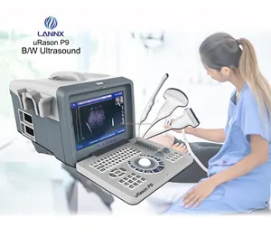 LANNX uRason P9 Hochwertige Frau verwendet Ultraschall-Scan-Diagnose instrument Echo kardiographie Schwangerschaft stest Ultraschall gerät