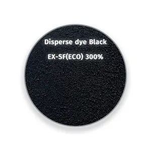 Textile printing and dyeing Disperse dyes Black powder Black EX-SF 300% Used for dyeing polyester and its blended fabrics Cheap