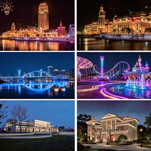 Faretto LED da Esterno <span class=keywords><strong>in</strong></span> Alluminio IP67 Impermeabile 24W/36W/48W/72W RGB/RGBW per Illuminazione di Facciate Edifici - Product Image 6