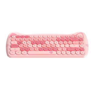 Best Mini Laptop Wireless <b>Keyboard</b> Ergonomics Quick Response 2.4G Cute Cartoon Cat Computer <b>Keyboard</b> for Laptop <b>Tablet</b> - Product Image 5