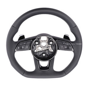 Volant en cuir sport A4 B9 M personnalisé compatible avec <span class=keywords><strong>audi</strong></span> <span class=keywords><strong>A3</strong></span> A4 A4L Avant Allroad A5 A6L A7 Q2L Q3 Q5 Q5L Q7 A1 <span class=keywords><strong>A3</strong></span> 8V 8P - Product Image 2