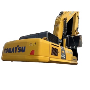 Excavatrice Komatsu PC450 45T certifiée CE, d'occasion du Japon, pour projets lourds, avec accessoire marteau hydraulique - Product Image 1
