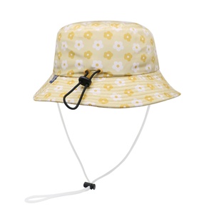 Chapeau Bob de Surf Imprimé Floral Personnalisé de Haute Qualité à Séchage Rapide avec Sangle de Sécurité Ajustable et Cordon Étanche - Product Image 3