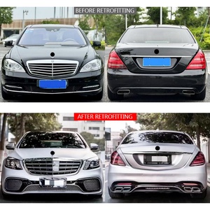 ชุดแต่ง W222 รุ่น S65 สำหรับ Mercedes Benz S-Class ปี 2005-2013 รุ่น W221 อัพเกรดเป็นรุ่น W222 ชุดแต่งกันชนหน้า-หลัง สภาพใหม่ - Product Image 2