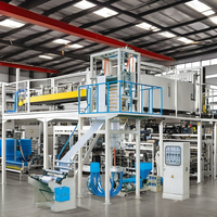 Ligne d'extrusion de film soufflé LDPE LLDPE Machine d'extrusion à 3 couches CE Alibaba Afrique du Sud 55 Fourni 2 ANS 11 KW