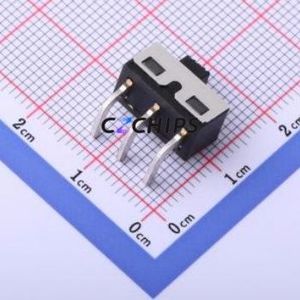 SS-12D06L3 Slide Switch Through hole Component (THT) Switch Single Pole Double Throw Rectangle Pin Header PC Pin 12.95mm - Product Image 2