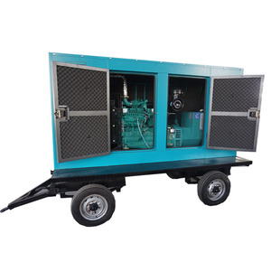 बहुत लोकप्रिय मोबाइल पावर स्टेशन डीजल जनरेटर 100kw 125kva ट्रेलर उद्योग और कृषि के लिए - Product Image 6