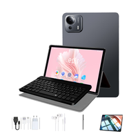 Tablette PC portable téléphone Tablette Tableta Office Professional 10,1 pouces Wifi Clavier Android 15 8 Go + 256 Go Double caméra Appel par carte SIM