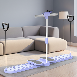 Appareil de fitness pour la maison : <span class=keywords><strong>Machine</strong></span> à ski pour les jambes, entraîneur de jambes coulissant d'intérieur, amincisseur de cuisses, équipement de mise en forme corporelle - Product Image 1