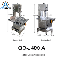QD MECH machines de boucherie sciage coupe-viande coupe coupe 400A 500A 300A acier inoxydable viande os scie Machine