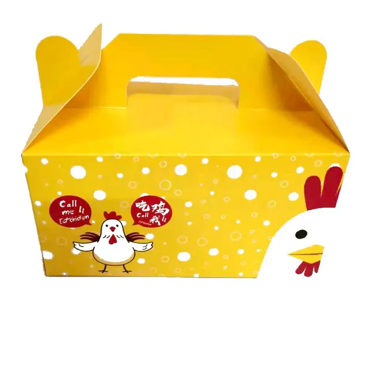 SP001 sıcak satış en kaliteli özel Logo baskılı ücretsiz örnek gıda ambalajı kızarmış tavuk kovaları kağıt kutuları
