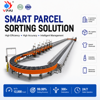 Système de tri automatique de colis haute précision pour entrepôt logistique express avec convoyeur à réponse rapide