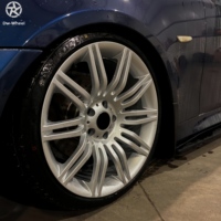 Jantes en alliage forgé DW Custom Hyper Silver 18 19 20 pouces pour voitures particulières, jantes sport 5 trous pour BMW, jantes modifiées pour le marché secondaire