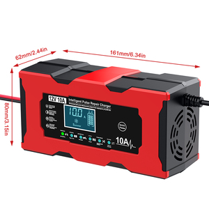 OEM 12v10a 빠른 배송 완전 자동 지능형 납산 LiFepo4 배터리 충전기 - Product Image 5