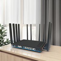 Modem double SIM haute vitesse AX3000 WiFi6 5G avec chipset MTK7981, nouvelle antenne externe, routeur 5G avec emplacement pour carte SIM 5G