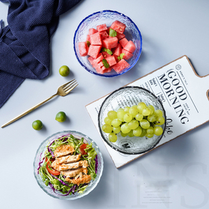 Ciotola Creativa per Dessert e Frutta <span class=keywords><strong>da</strong></span> <span class=keywords><strong>Bar</strong></span> e KTV, Design a Martello, Ciotola per Insalata in Vetro Giapponese Grande - Product Image 6