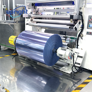 Upright Cutting Moulding Thermoforming PVC Plastic Packaging Sheet Roll Rigid UV Printed Film