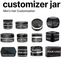 Crème Coiffante Volumisante Légère 150g Personnalisée avec Certificat CPNP MSDS GMP UE, Nouvelle Formule, Étiquette Privée, Crème Mate Douce OEM