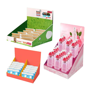 Cửa hàng tùy chỉnh bán lẻ các tông hiển thị truy cập 3 Tier bảng Top có thể gập lại các tông sóng hiển thị truy cập hộp - Product Image 5