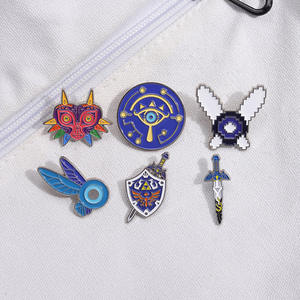 Jogo Japonês Zelda Broche Jogo Adereços Liga Emblema Presente Esmalte Pin - Product Image 3