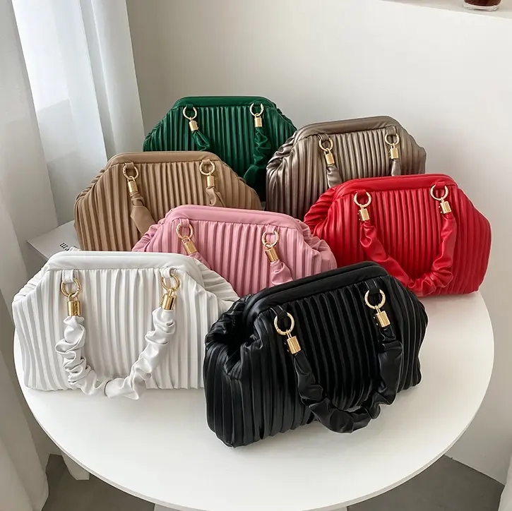 Factory Wholesale clutch purse Ladies pink hand bag Fashion handbags for women luxury new in 2021