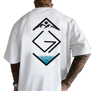 Dio è più grande delle altezze <span class=keywords><strong>e</strong></span> delle basurezze, maglietta con simbolo cristiano, t-shirt oversize in cotone a maniche corte, streetwear, top casual - Product Image 1