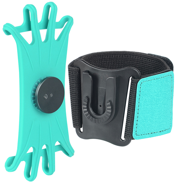 Outdoor Sport Running Accessories 360 Detach Armband Reflective Phone Holder Armband