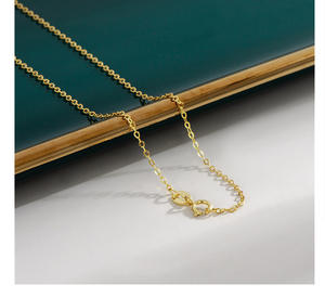 Joyería Fina de Plata de Ley 925, Collar Delicado Chapado en Oro de 18K, Colgante Pequeño Vintage, Cadenas Resistentes al Agua, Regalo de Joyería - Product Image 3