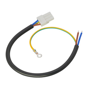 JFS Golden Peak YL 3-Pin Grounding Terminal Wire 2-Core Pure Copper Ring Terminals For Home Appliances And Air Purifiers - Product Image 1