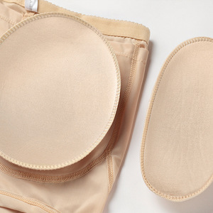Faja Moldeadora Antideslizante para <span class=keywords><strong>Mujer</strong></span>, con Relleno para Realce de Glúteos, Efecto Levantamiento de Cadera, Bragas Tipo Bóxer de Poliéster Delgadas y Anchas para Moldear la Cadera, ODM - Product Image 3