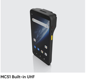 PDA Chainway MC51 con Android 14, UHF GMS Integrado, 2.4GHz, <span class=keywords><strong>4</strong></span>+64GB, IP67, 4G/5G, WiFi 6E, BLE5.2, NFC, Escáner 2D Opcional, ESIM - Product Image 3