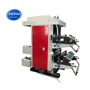 Hot sale flexographic printing machine 2 colors label printing with good price