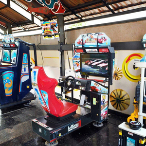 Chất lượng cao 32 Xe đua mô phỏng Arcade giá rẻ đồng tiền hoạt động trôi dạt đua xe Phần cứng giải trí Bán máy - Product Image 6