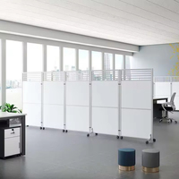 Cloisons de bureau pliables 100*200CM, séparateur de table de bureau, cloison de pièce personnalisée, séparateur de pièce, écran de bureau