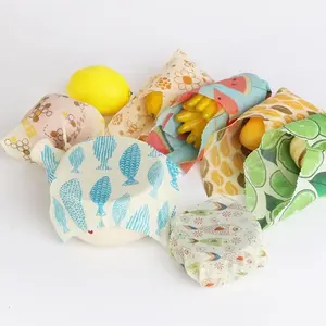 Emballage alimentaire réutilisable écologique non toxique en cire de soja biologique et cire d'abeille, 1 mètre, rouleaux d'emballage alimentaire en cire d'abeille 33*100cm - Product Image 6