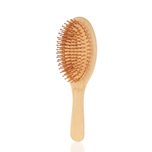 Lược massage cán tre 100% khắc logo laser, kiểu dáng thời trang, dùng cho khách sạn, salon, nhà ở, du lịch, thân thiện với trẻ em - Product Image 3