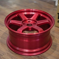 Nouvelles jantes monobloc forgées 1 pièce JDM personnalisées 18-23 pouces 5x112/114.3/120, revêtement poudré, design concave, en alliage d'aluminium de course